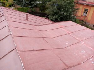 Očištění Umytí plechové střechy Trutnov